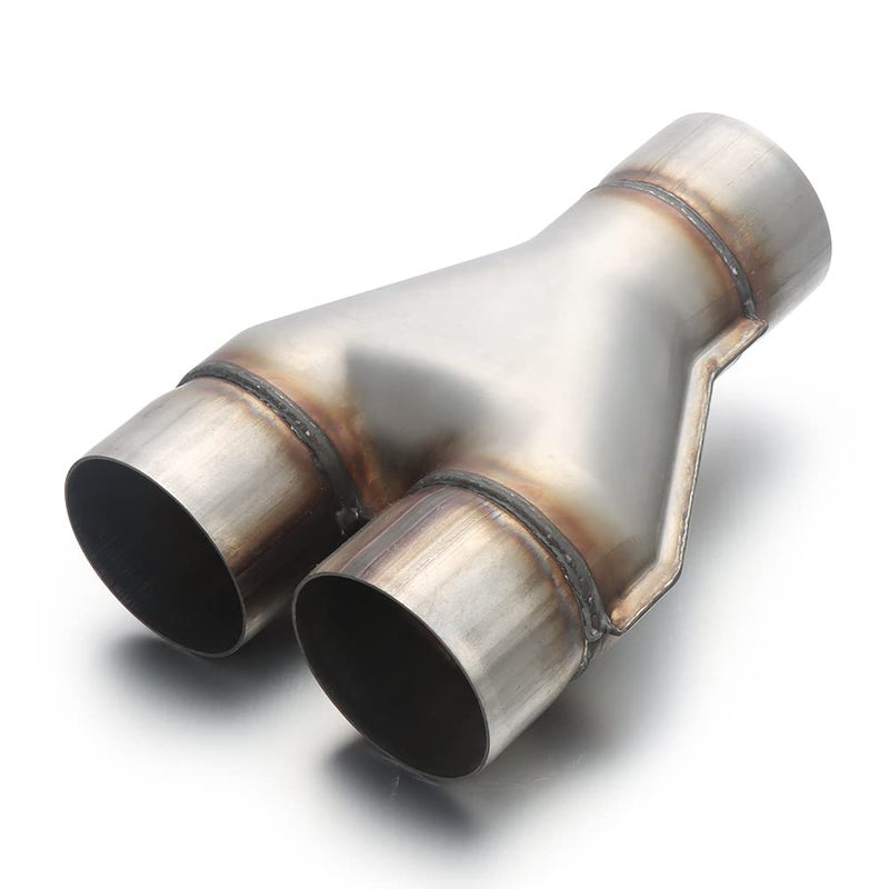 LCGP 3 Inch Inlet Y Pipe, LCGP Universal Stainless Steel Diesel Y-Pipe - Image 1